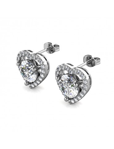 Moissanite Diamond Mon Amour Earrings