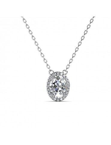 Moissanite Diamond La Reine Pendant