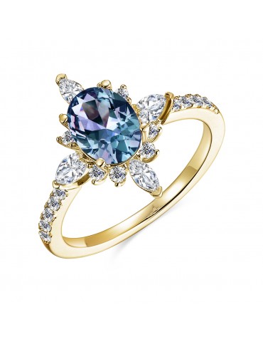 Moya Stella Alexandrite Ring