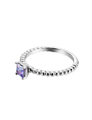 Simply Square Alexandrite Ring