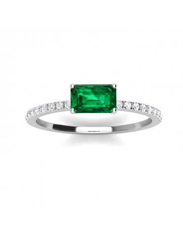 Alecia Emerald Ring