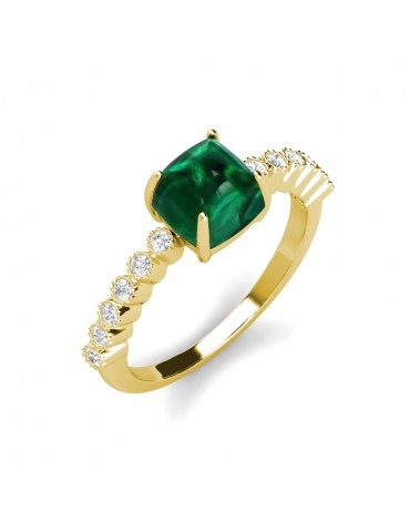 Chelsa Emerald Ring