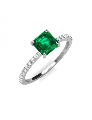 Ellison Emerald Ring