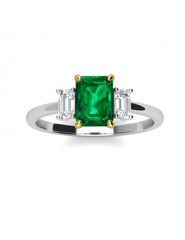 Ginny Emerald Ring