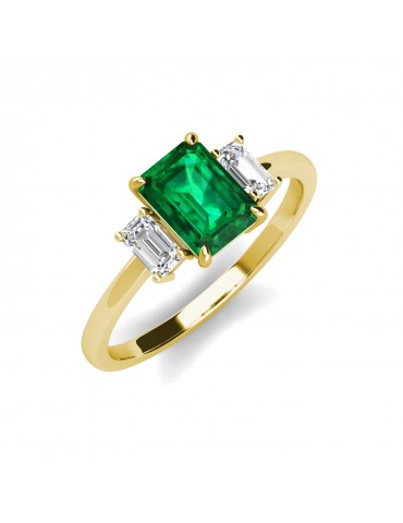 Ginny Emerald Ring