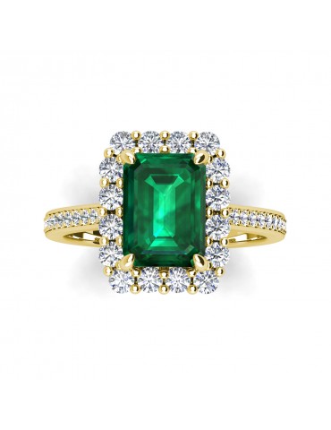 Irisa Emerald Ring