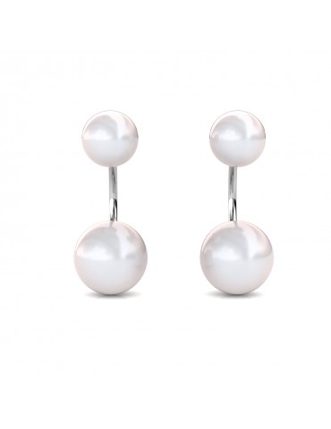 Duo Pearl Earrings