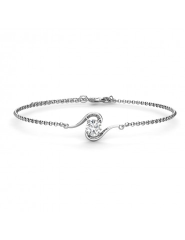 Moissanite Diamond Acelin Bracelet