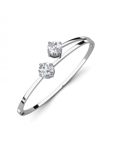 Moissanite Diamond Ameline Bangle