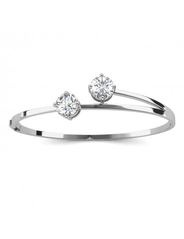 Moissanite Diamond Ameline Bangle