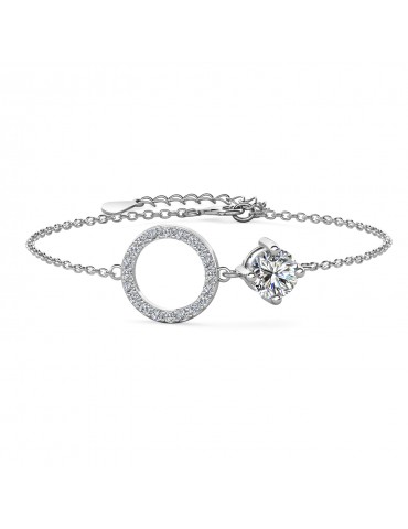 Moissanite Diamond Mon Elégant Bracelet