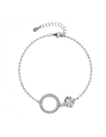 Moissanite Diamond Mon Elégant Bracelet