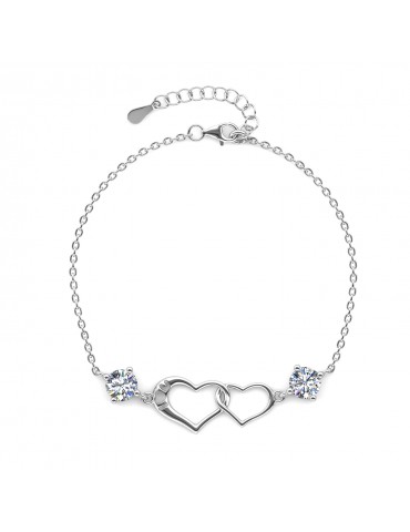 Moissanite Diamond Cher Amour Bracelet