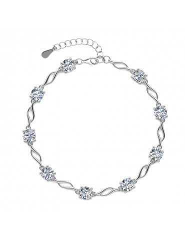 Moissanite Diamond Diane Bracelet