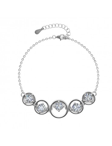 Moissanite Diamond Faustine Bracelet