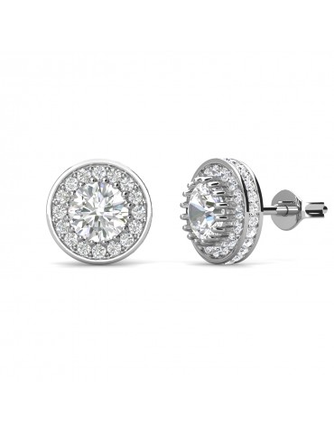 Moissanite Diamond Mon Seul Earrings