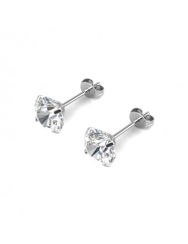 Moissanite Diamond Facile Earrings
