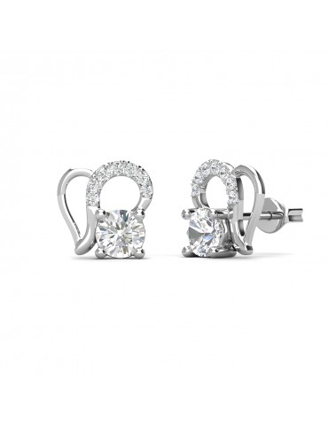 Moissanite Diamond Cherie Earrings