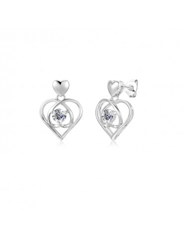 Moissanite Diamond Aimer Earrings