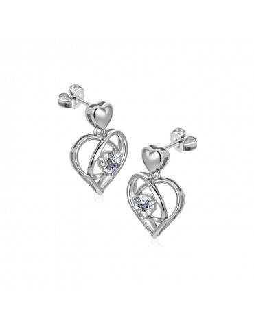 Moissanite Diamond Aimer Earrings