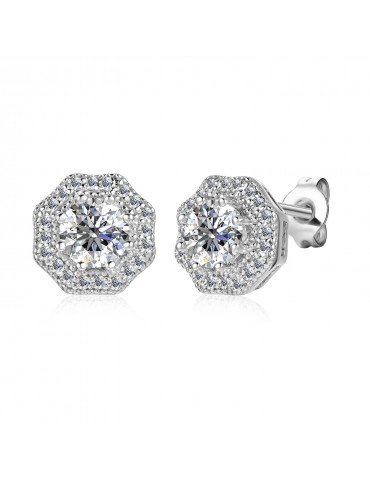 Moissanite Diamond Delano Earrings