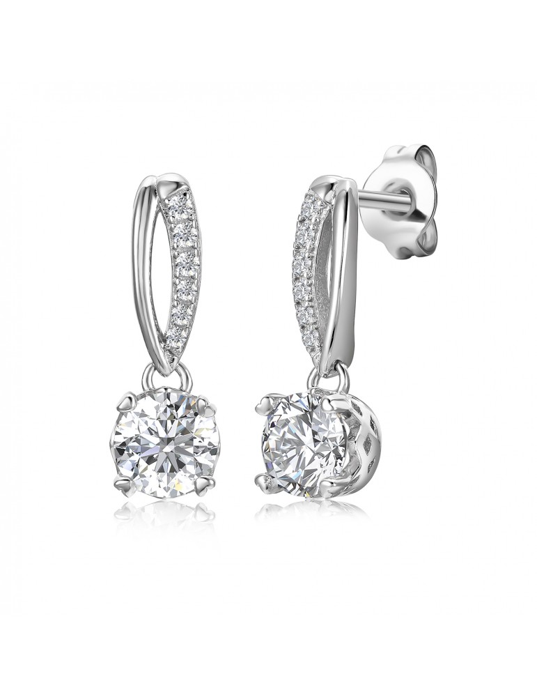 Moissanite Diamond Aliénor Earrings