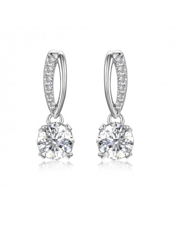 Moissanite Diamond Aliénor Earrings