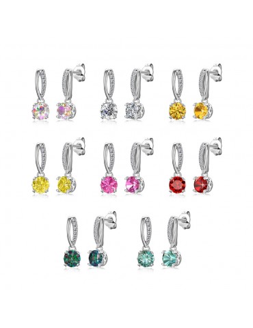 Moissanite Diamond Aliénor Earrings