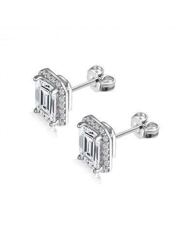 Moissanite Diamond Brielle Earrings