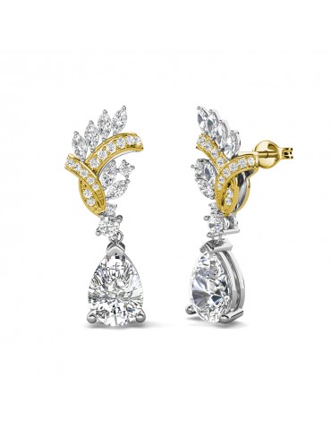 Moissanite Diamond Fleming Earrings