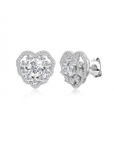 Moissanite Diamond Gentile Earrings