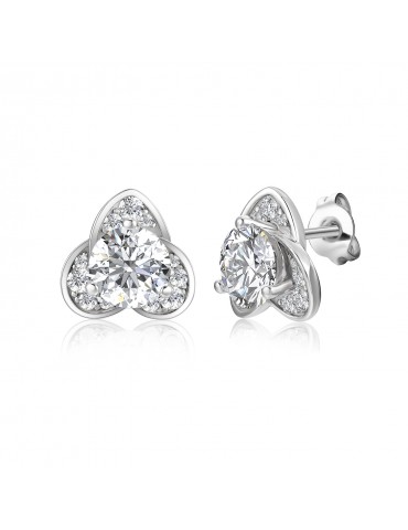 Moissanite Diamond Honoré Earrings