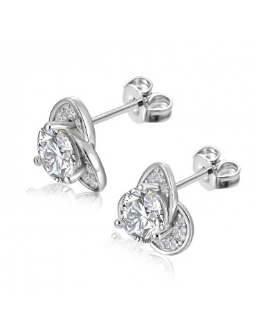 Moissanite Diamond Honoré Earrings