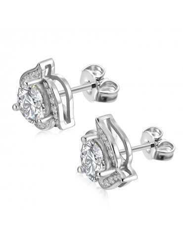 Moissanite Diamond Garance Earrings