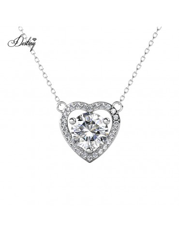 Moissanite Diamond Mon Amour Pendant