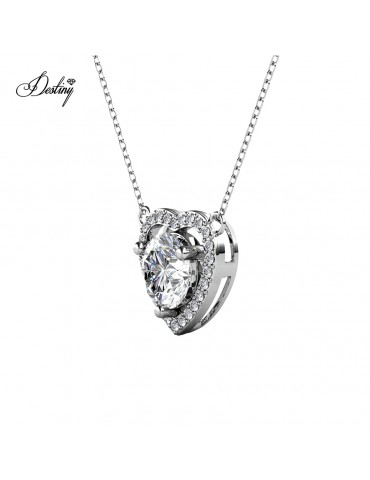 Moissanite Diamond Mon Amour Pendant