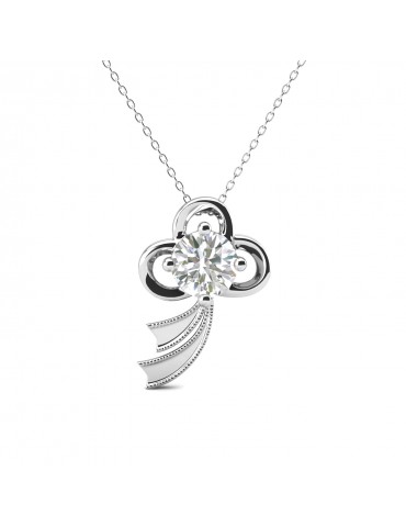 Moissanite Diamond Carillons éoliens Pendant