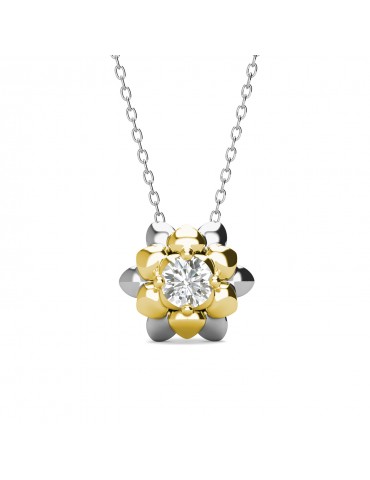 Moissanite Diamond Fioriture Pendant