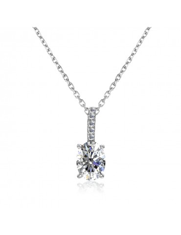 Moissanite Diamond Eliane Pendant