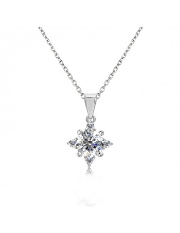 Moissanite Diamond Chimere Pendant