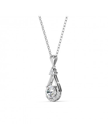 Moissanite Diamond Le Océane Pendant