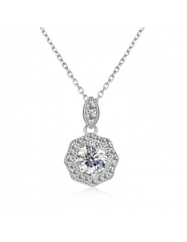 Moissanite Diamond Delano Pendant