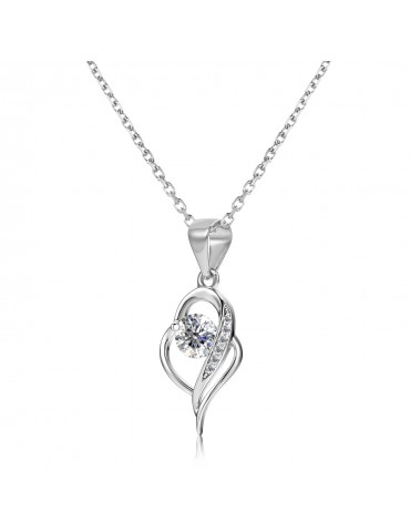 Moissanite Diamond Fèvre Pendant