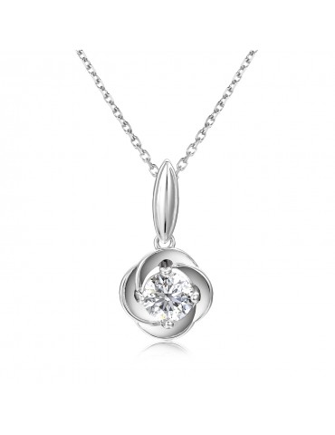 Moissanite Diamond Eloiry Pendant