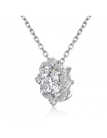 Moissanite Diamond Esmerie Pendant