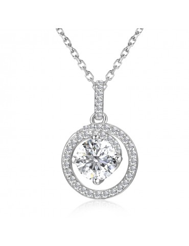 Moissanite Diamond Dorielle Pendant 