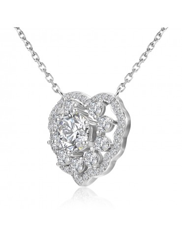 Moissanite Diamond Gentile Pendant