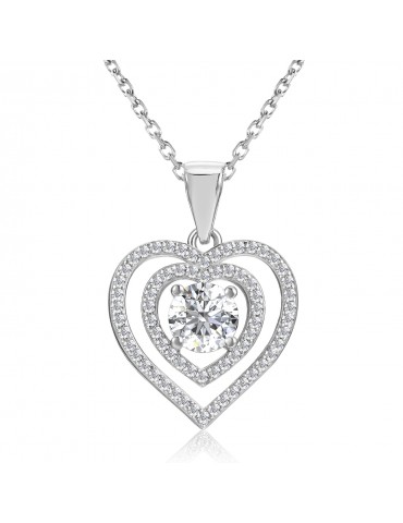 Moissanite Diamond La Aimer Pendant