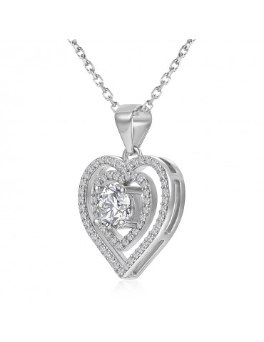 Moissanite Diamond La Aimer Pendant