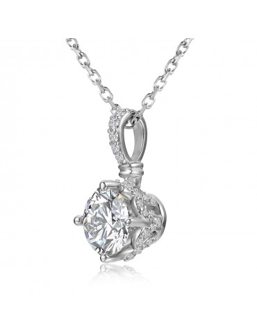 Moissanite Diamond Giverny Pendant